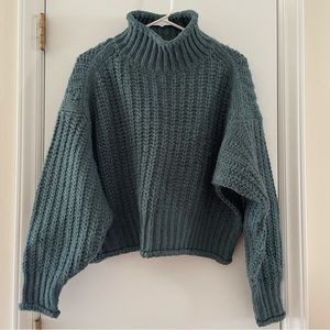 H&M Chunky Blue Sweater
